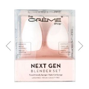 The creme shop pink next gen duo blender set brand new in box